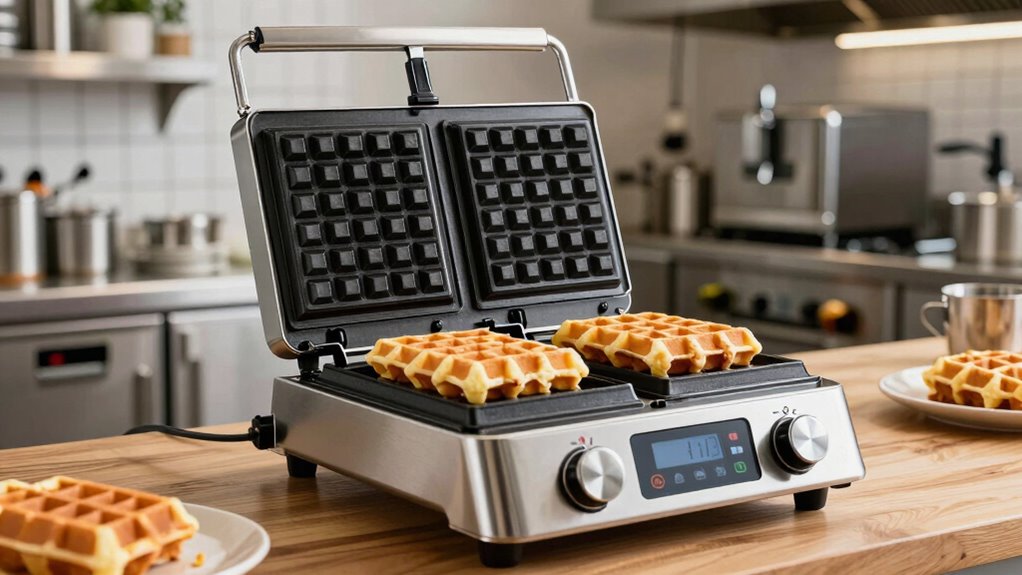 choose high capacity durable waffle makers