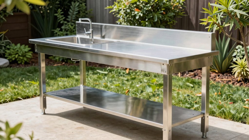 choosing durable outdoor prep tables