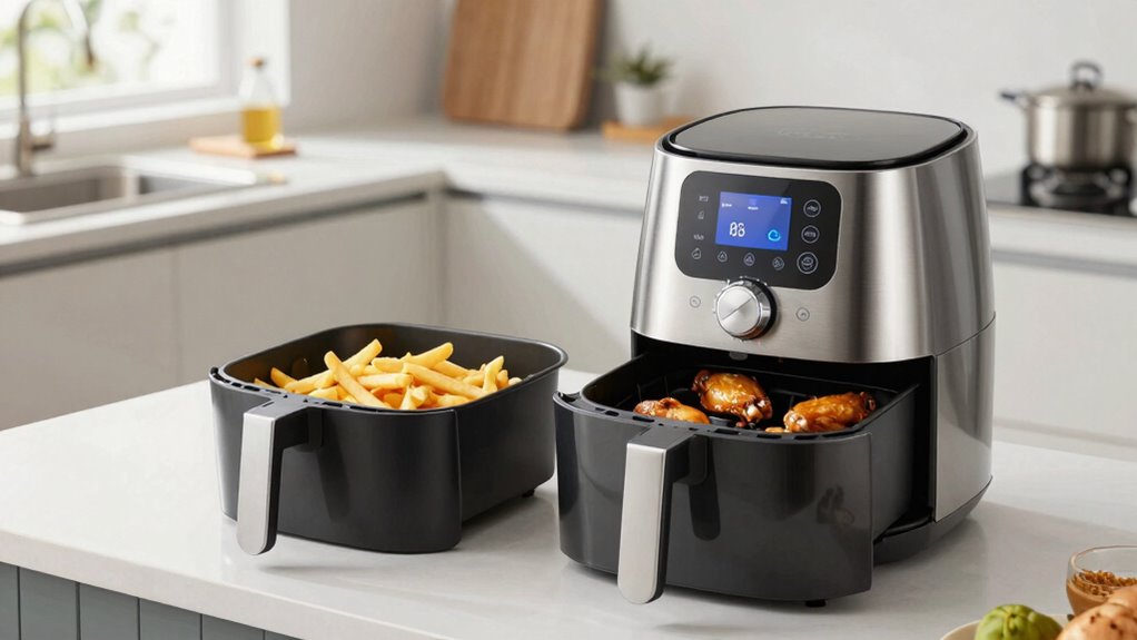 choosing practical dual air fryers