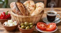 create balkan breakfast board