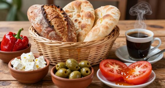 create balkan breakfast board