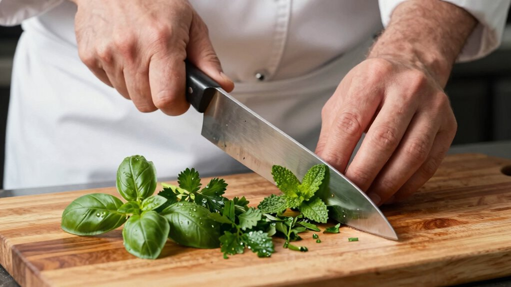 efficient herb chopping techniques