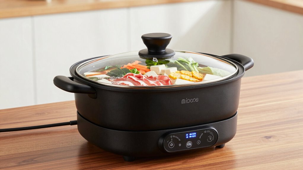 hot pot features and safety