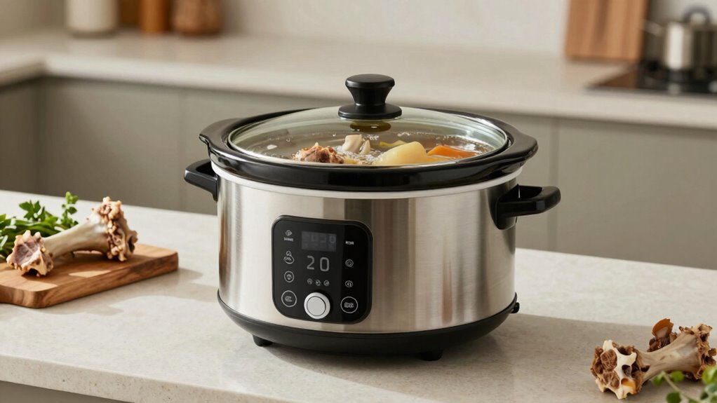 ideal bone broth slow cooker