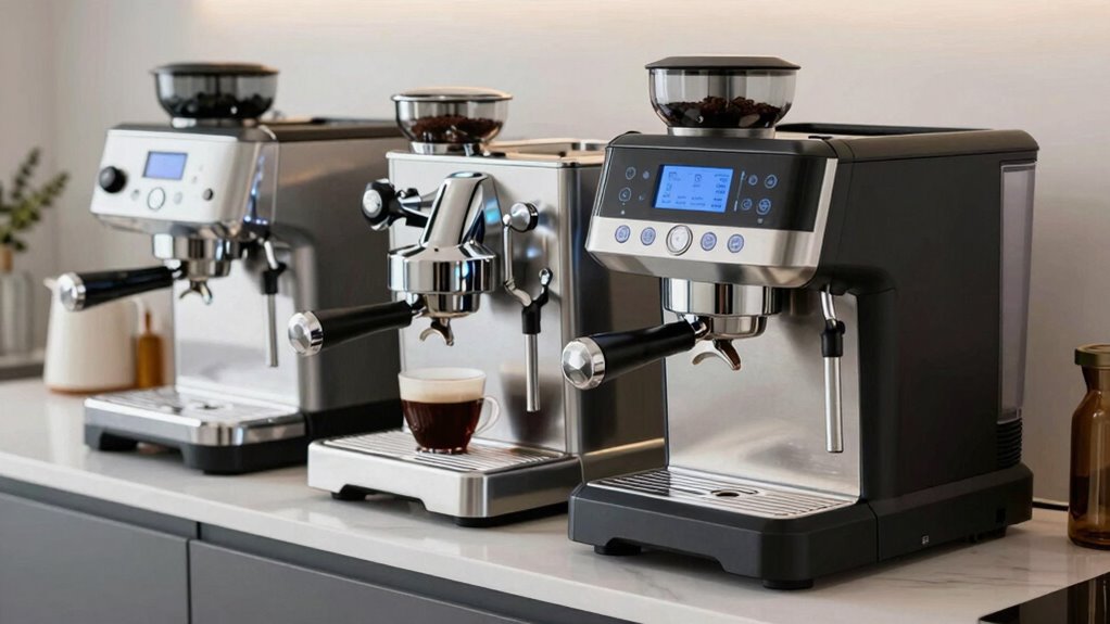 key espresso machine features