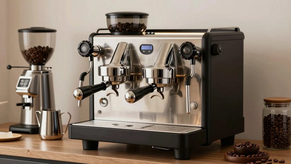 key espresso machine features
