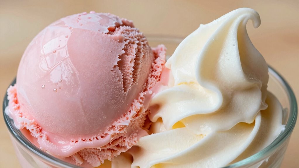 lower fat sugar content