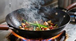 master high heat wok cooking