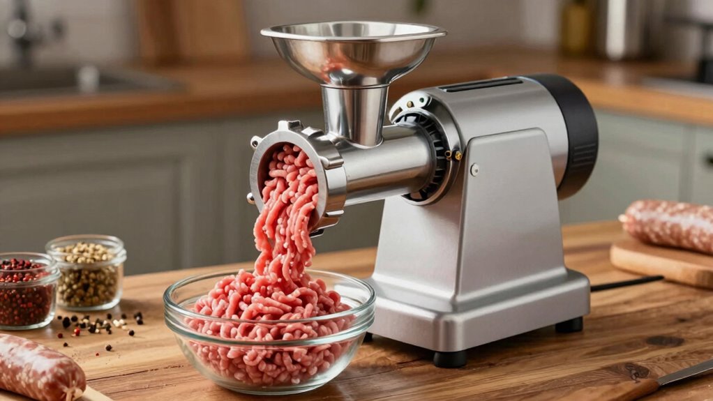 meat grinder features importance