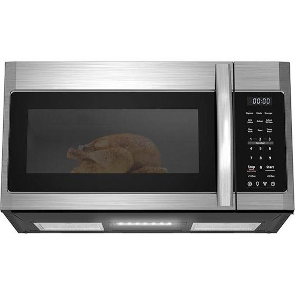 microwave with ventilation