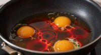 non stick induction egg cooking