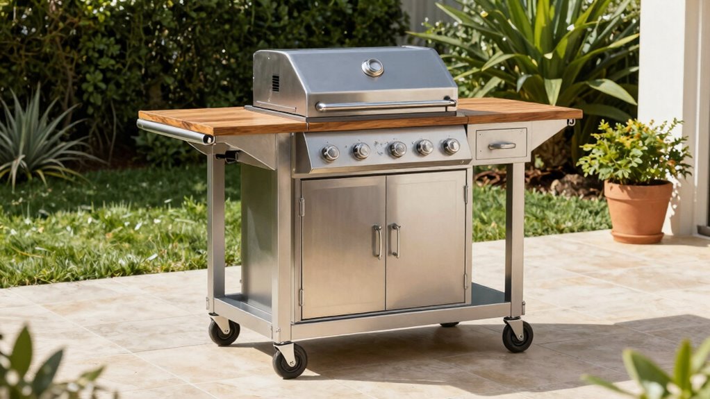 outdoor cart durability and features