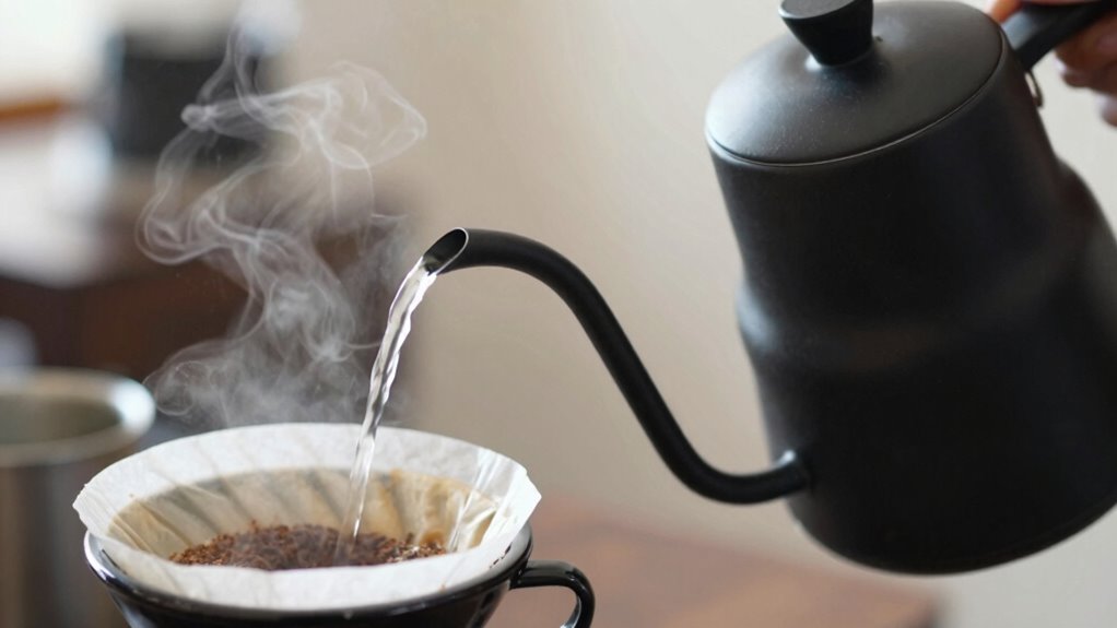 precise pour over coffee control