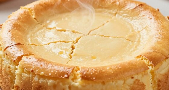 prevent cheesecake cracking with water bath