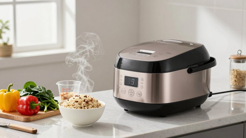 quinoa rice cooker features