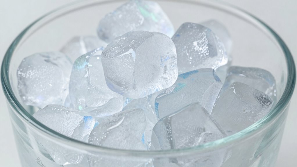 soft quick melting nugget ice