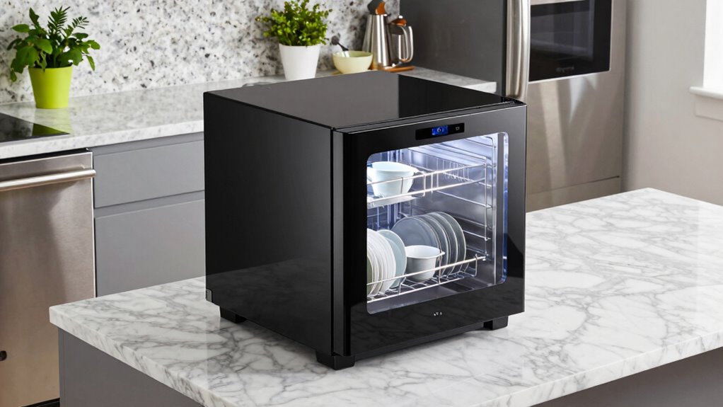 top apartment countertop dishwashers