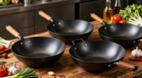 top carbon steel wok sets