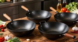 top carbon steel wok sets