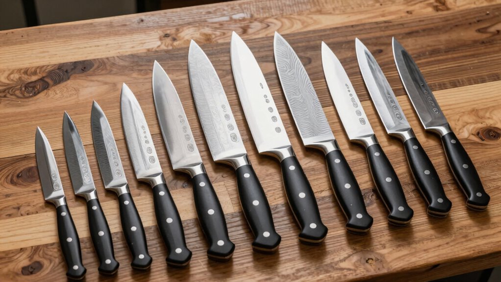 top damascus knife sets
