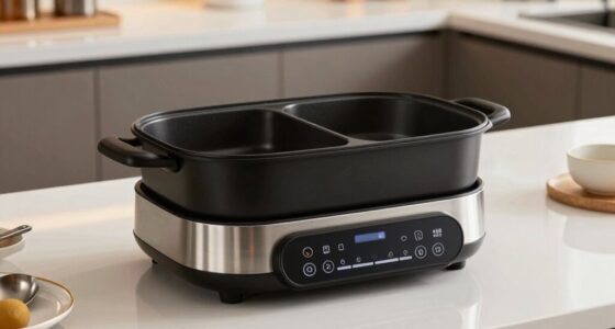 top dual temp electric hot pots