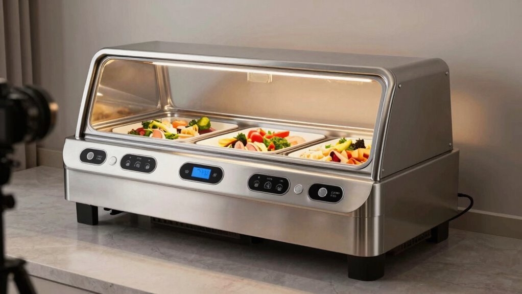 top electric food warming stations