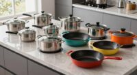 top electric stove cookware