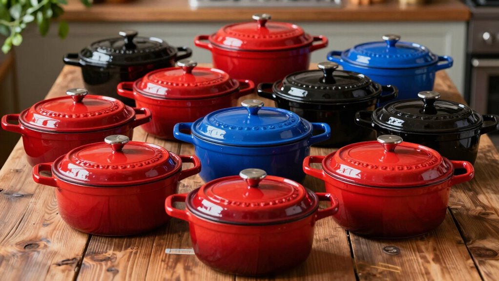 top enamelled cast iron braisers