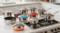 top gas stove cookware