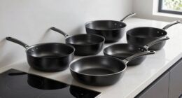 top induction carbon steel pans