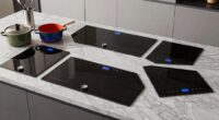 top induction cooktops with probe