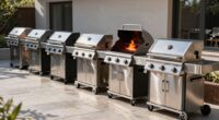 top infrared propane grills