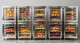 top large steel food dehydrators