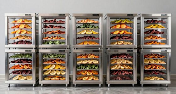 top large steel food dehydrators