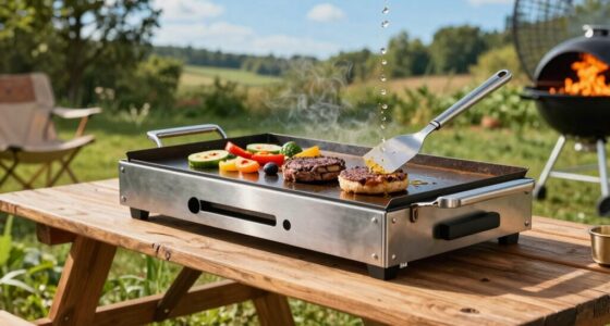 top outdoor flat grills