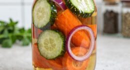 transforming leftover vegetables into pickled delights