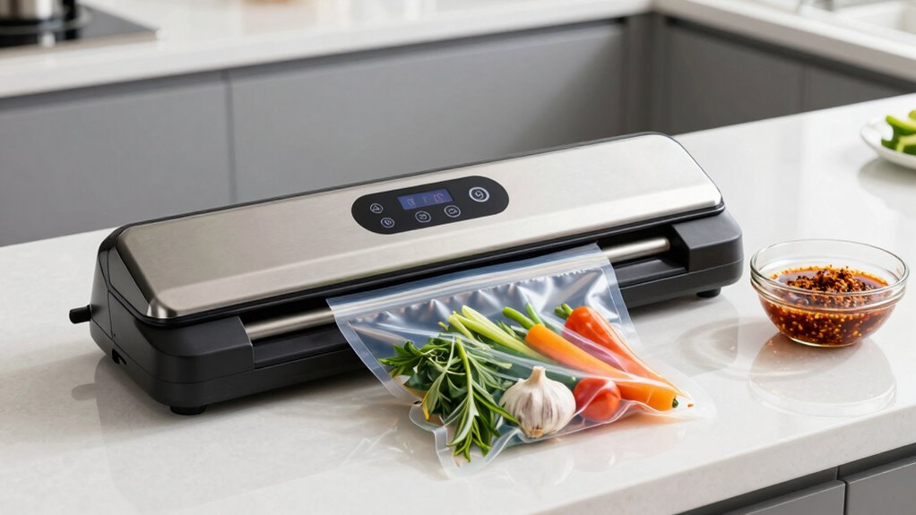 vacuum sealer marinade features