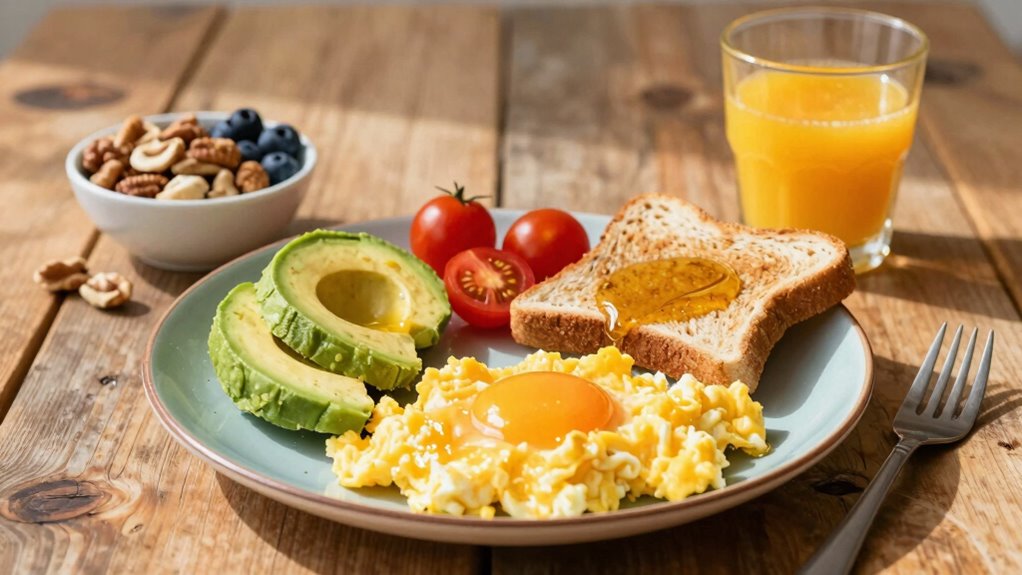 balanced breakfast fuels energy