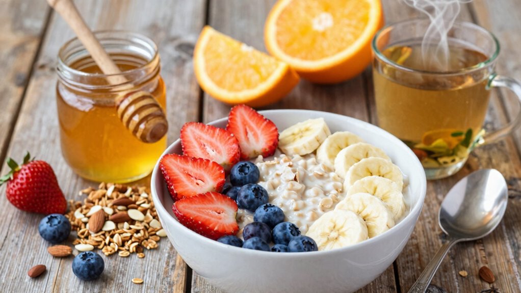 balanced nutritious breakfast choices