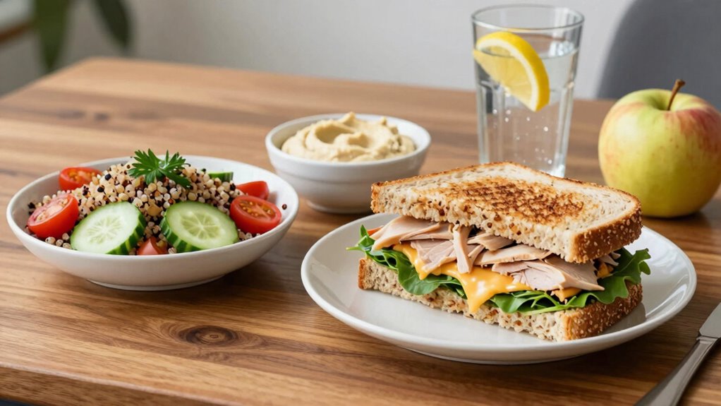balanced prepared satisfying lunches