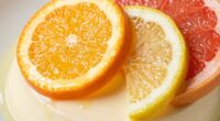 citrus enhances dessert luxury