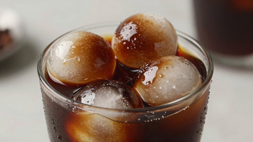 coffee ice cubes preserve flavor