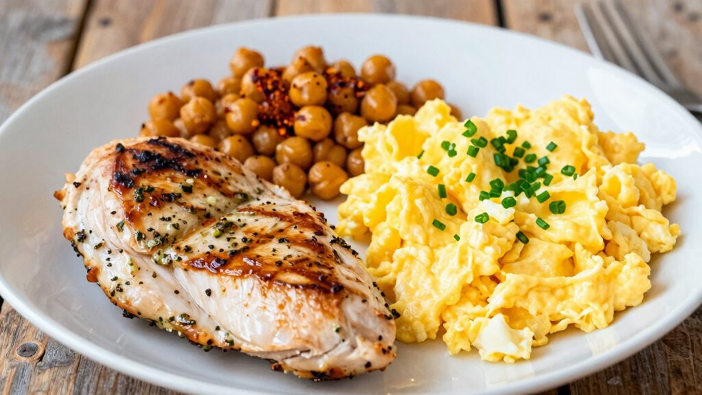consistent high protein habits