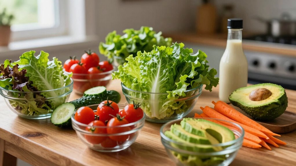 consistent salad routine benefits