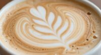 creamy homemade cappuccino