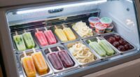 efficient freezing for dessert