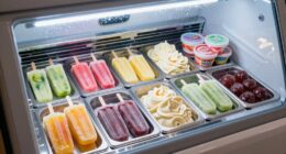 efficient freezing for dessert