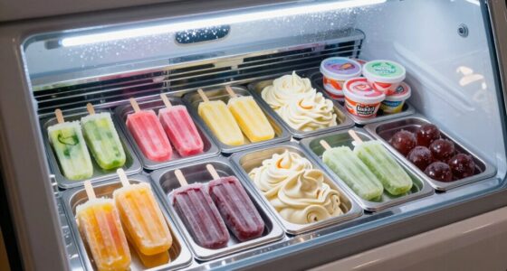 efficient freezing for dessert