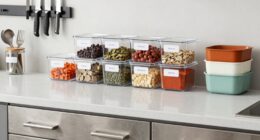 efficient kitchen storage organization