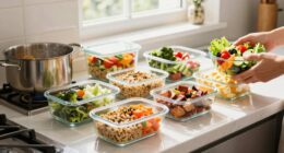 efficient midday meal prep